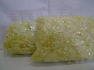 Tisztított v.hagyma kocka